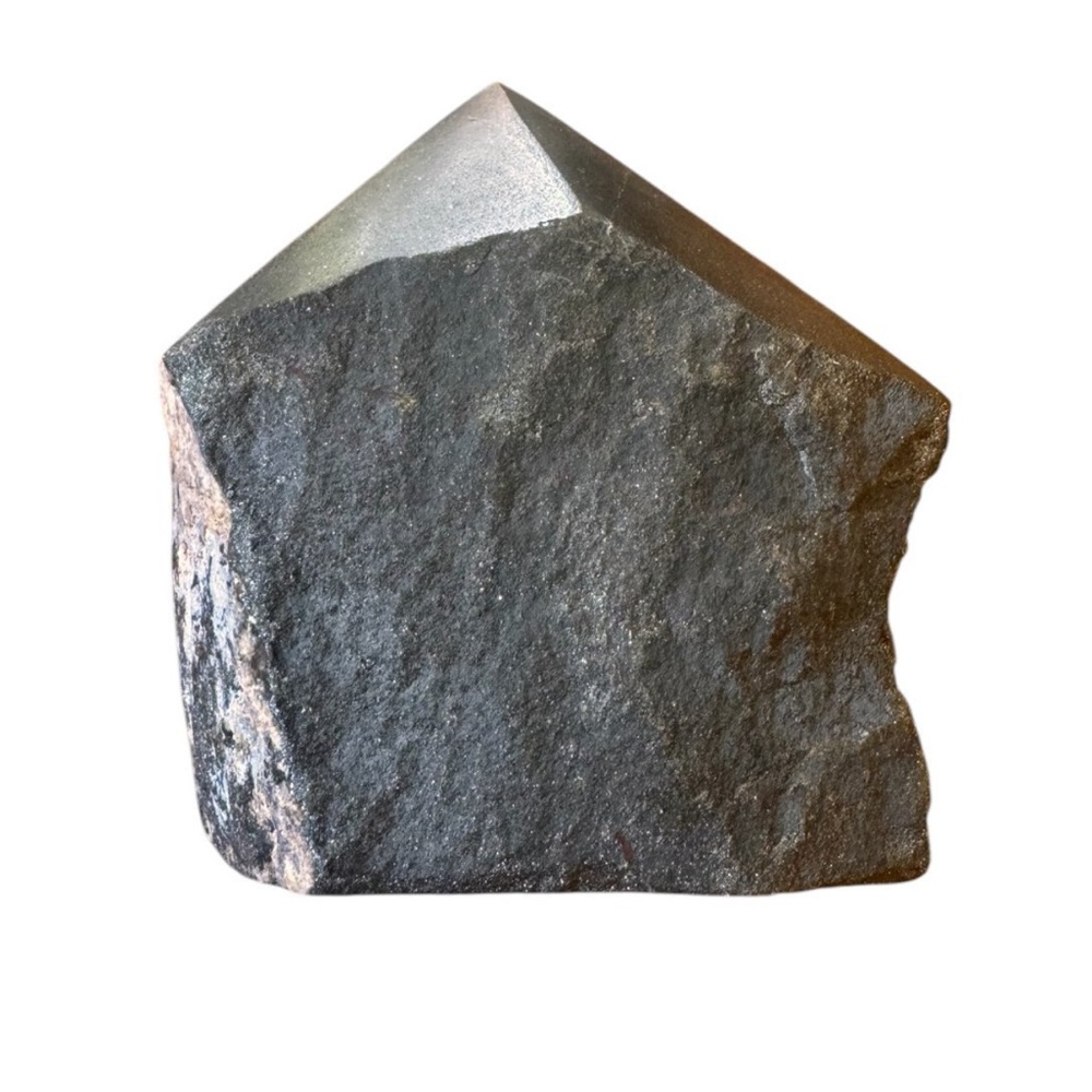 Hematite Polished/Raw Pyramid